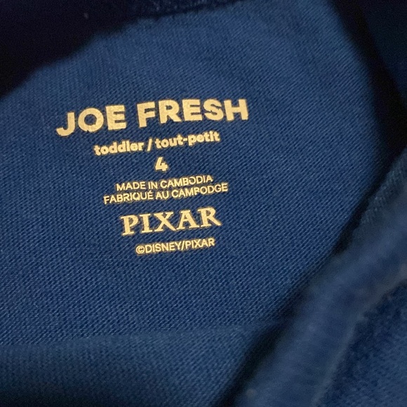 Toddler size 4 Joe Fresh Pixar McQueen tshirt - Picture 2 of 3